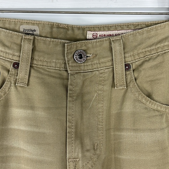 AG Adriano Goldschmied Protègè Men’s Straight Leg Khaki Pants Size 29 - Picture 8 of 16